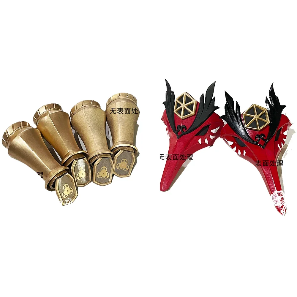 

Game Genshin Impact Kujo Sara Mask Hand Armor cosplay props for Halloween Carnival Party Events Anime Adult COS Christmas Gift