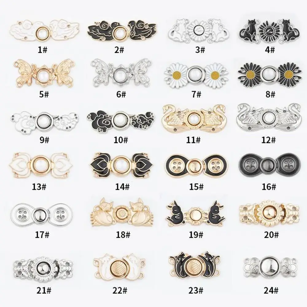 Clothing Accessories Waist Closing Button Jeans Ornaments Removable Tighten Waist Button Detachable Metal Pins Waist Clip Women