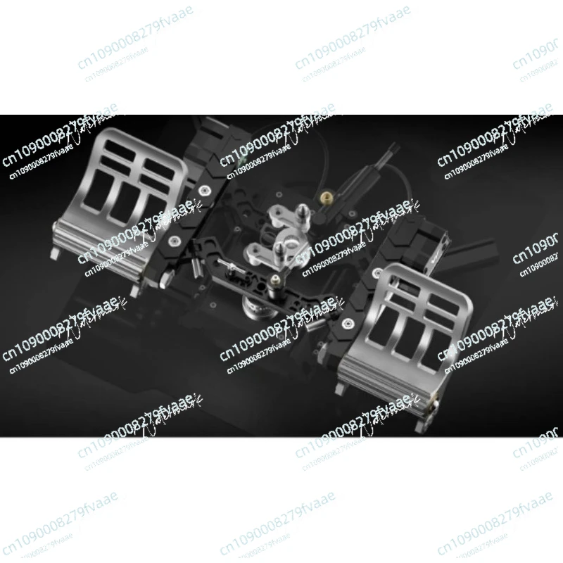 รุ่นมาตรฐาน/แดมเปอร์ Orion Metal Flight Simulator รองรับแป้นเหยียบพวงมาลัยสำหรับ DCS X-Plane P3D MSFS2020