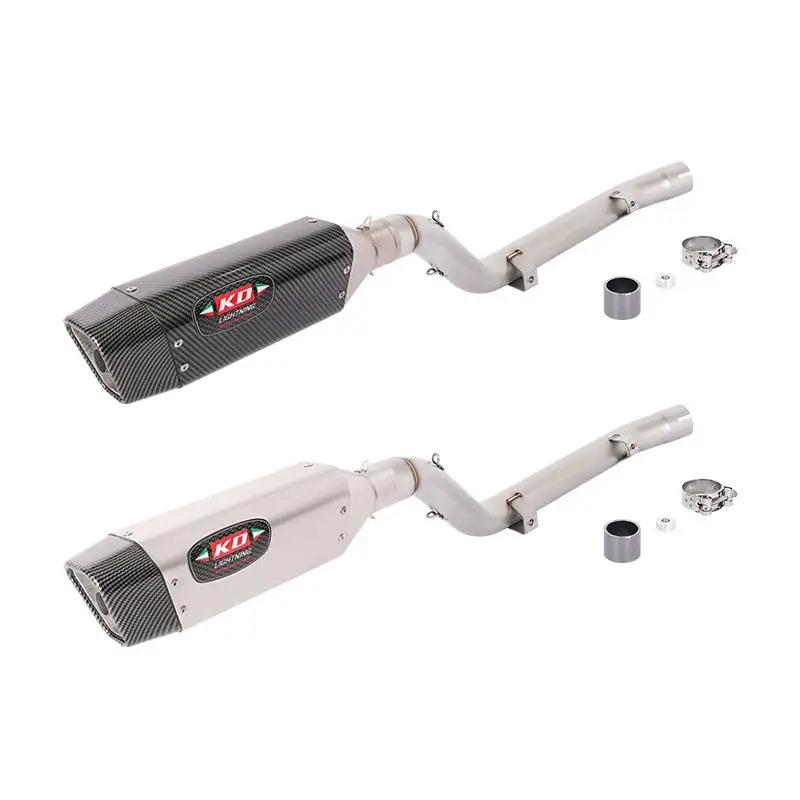 

Для SUZUKI DRZ 400 S 400 SM 400E 2000-2025 надеваемая выхлопная система мотоцикла, задний глушитель, среднее звено, труба из нержавеющей стали, побег