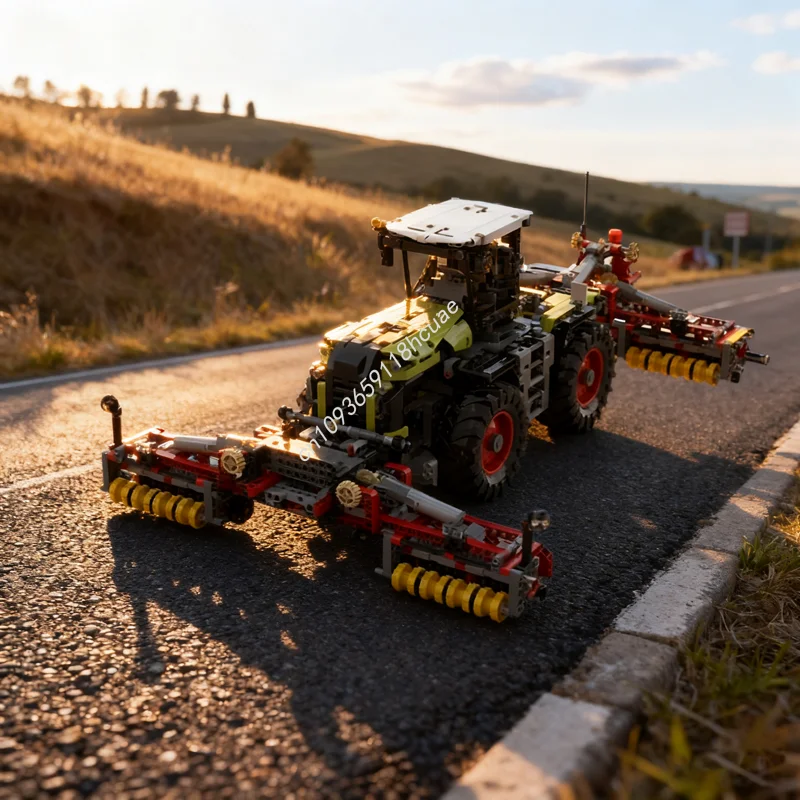 

737 шт. MOC Stone Burier, техническая модель, строительные блоки, строительная сборка, сделай сам, рождественские подарки, идея, образовательные игрушки, кирпичи для детей