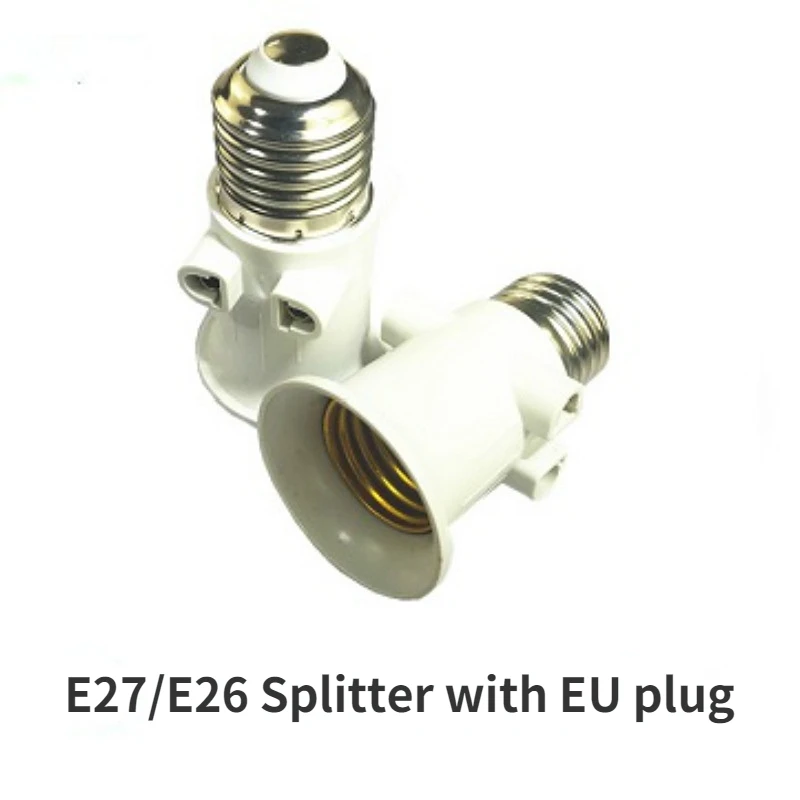 E27 E12 E14 G24Q GU24 G4 G6.35 MR16 EU plug Lamp Bases Light Bulb Adapter Converters Bulb Socket