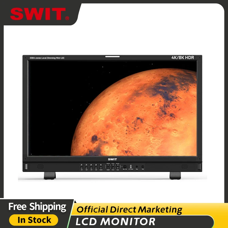 SWIT BM-U325MD 31,5" 4K/8K 1500nit 1.000.000:1 Monitor de estudio HDR