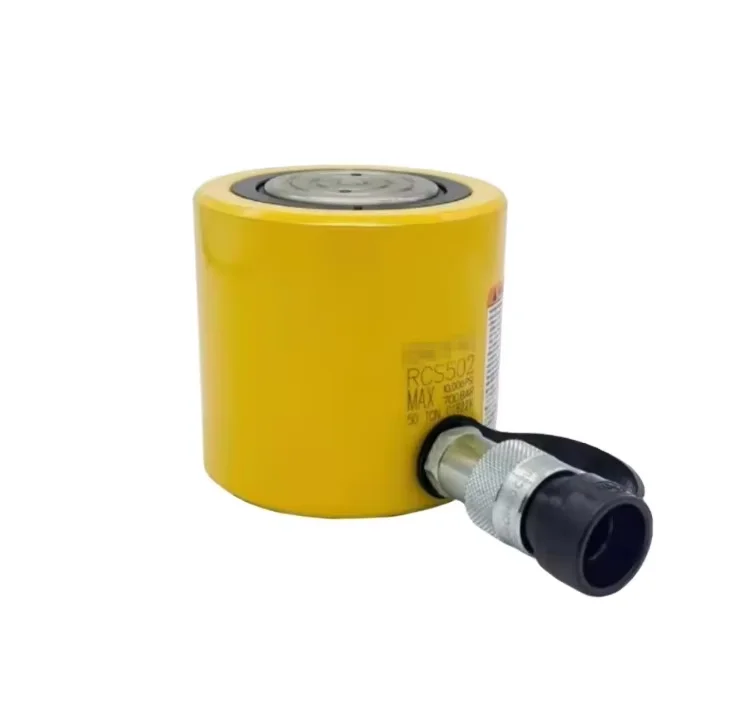 1PC New RCS502 Low Height Hydraulic Cylinder for Equipment Lifting and and Machinery Maintenance
