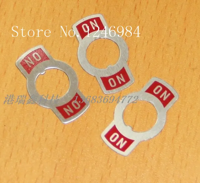 [SA]Taiwan Deli Wei Dailywell large toggle switches T-12BS supporting nameplates ON-ON---200pcs/lot