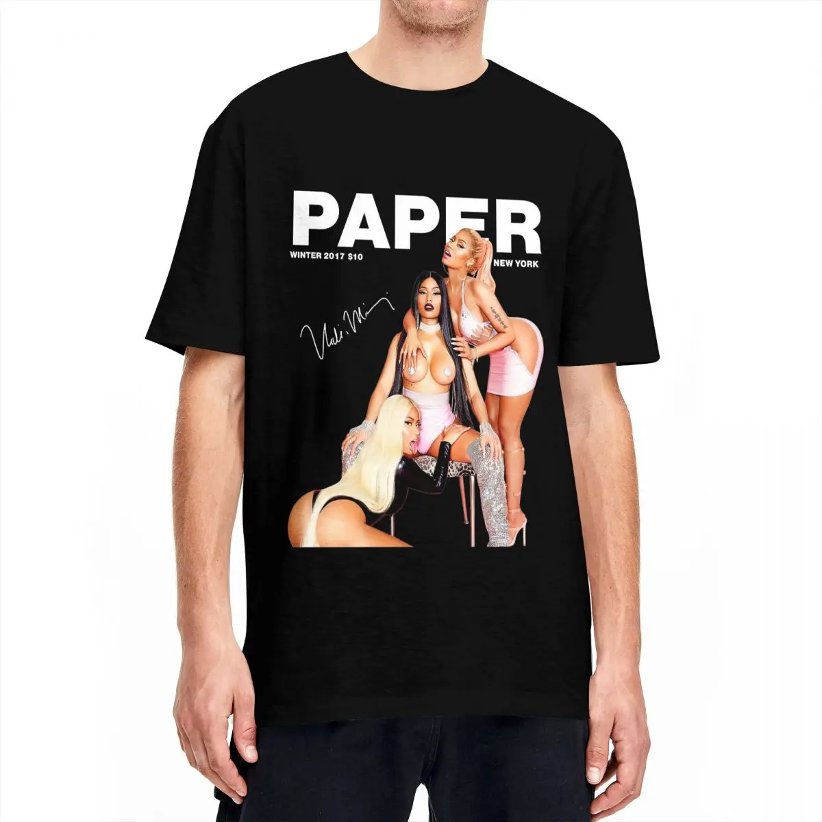 Exploring Nicki Minaj T Shirt Men Women Cotton Creative T-Shirts O Neck Tee Shirt Short Sleeve Clothing Plus Size