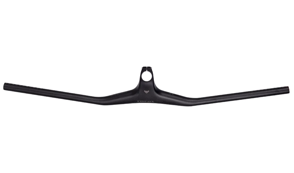 TRIFOX Carbon Fiber MTB Fahrrad Integrierter Lenker mit Vorbau -17 Grad 80*740/800mm Mountainbike Teile – Detail 11