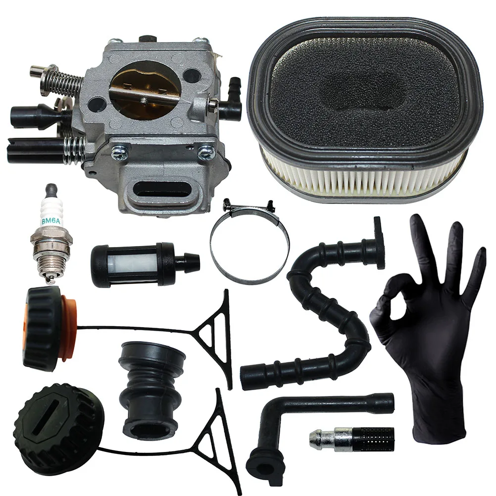 Carburetor & Air Filter Kit For Stihl 064 066 MS640 MS650 MS660 1122 120 0621,WJ-67,1122 120 0623,WJ-76,1122 120 0618,WJ-69