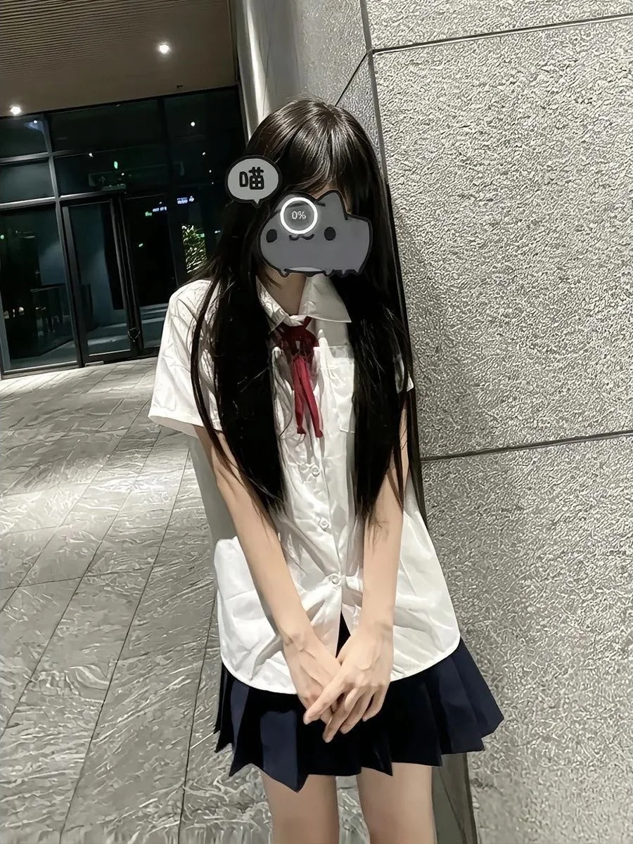 

Summer Uniform Set School Style JK Outfit Short Sleeve Plaid Skirt Breathable Fashionable Strawberry Girl Teenage Workwear