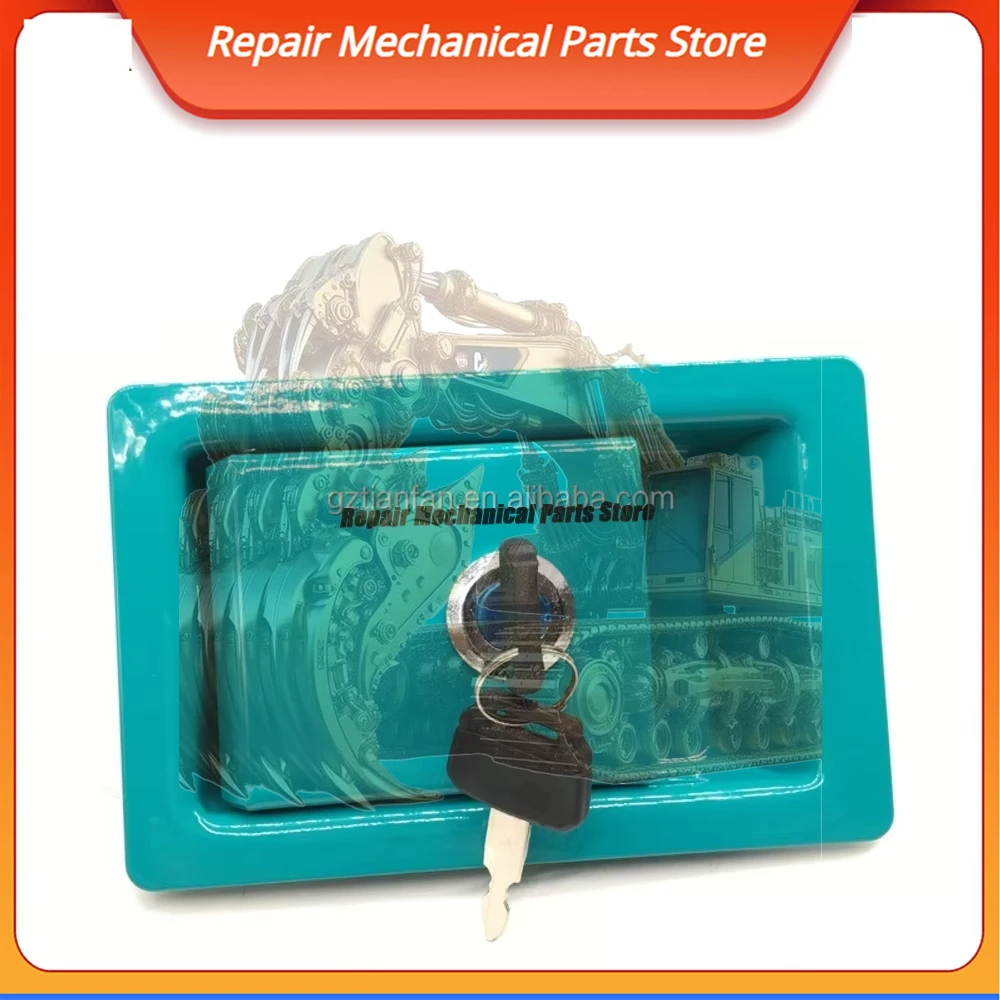 

Excavator Parts For Sk75-8 Sk130-8 Sk200 210 250 260 350-8 Super 8 Side Door Lock Cover Lock