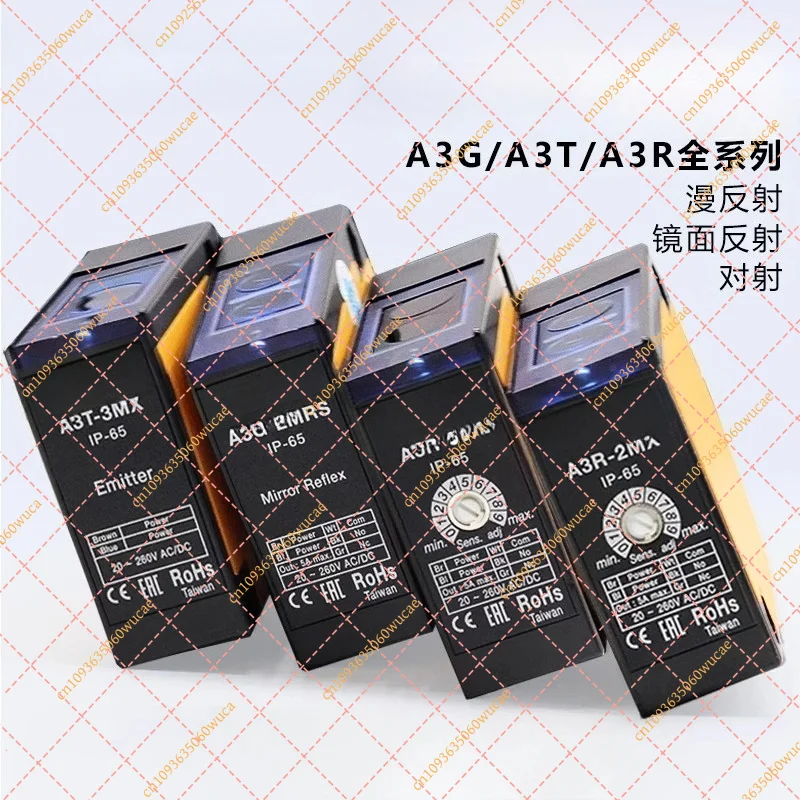 

Original for FOTEK A3T-3MXD Through-beam Photoelectric Sensor - 3M Detection Range, 5-Wire DC12-240V Infrared Switch