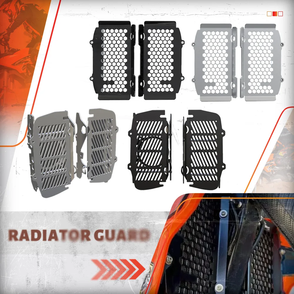 

Motorcycle For KTM EXC XC XCW TPI 2T/4T model 2020 2021 2022 2023 2024 Radiator Guard Protection Grille Cover Oil Cooler Guard