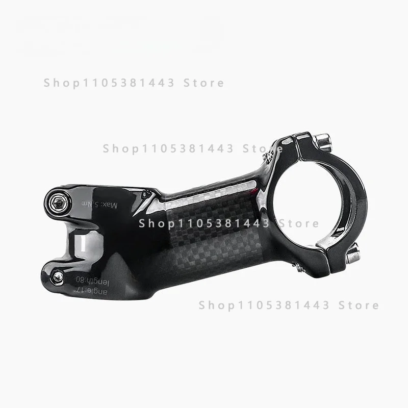 Carbon Fiber Pack Stand Road Mountain Bike 10/17/25/35 Degree Riser Bike Head Accessories