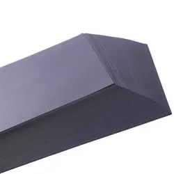 50 sheets A3/A4 pure wood pulp black cardboard paper 80/120/180/230g Thick DIY upscale child handmade copy paper Office Supplies