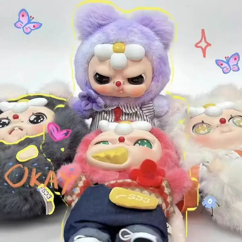 

Authentic Spot Mouse To Three Emotional Energy 400% Series Trendy Play Blind Box Handmade Cute Girl Heart Doll Gift