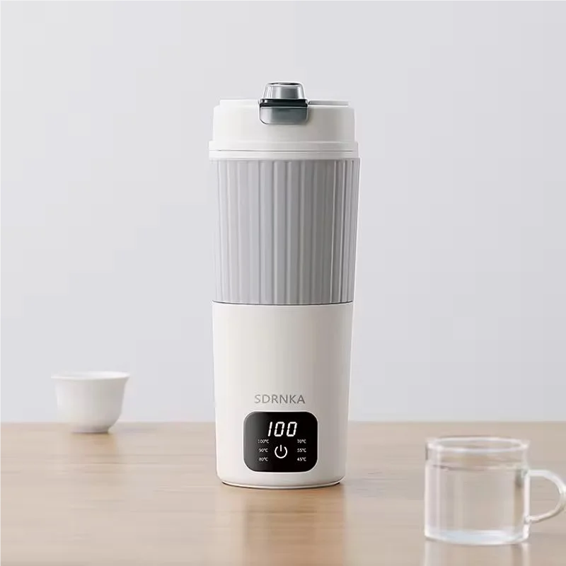 

Zaixiao 650ml Portable Electric Kettle Travel Boil Water Cup Thermo Pot Smart Teapot Temperature Adjustment Kettle With LED Disp