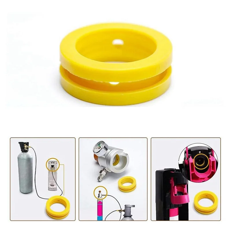 

A02F-Soda Machine Sealing Gasket Soda Machine Accessories 9Pcs Sealing Gaskets Of Soda Machine Soda Machine Parts Cylinder