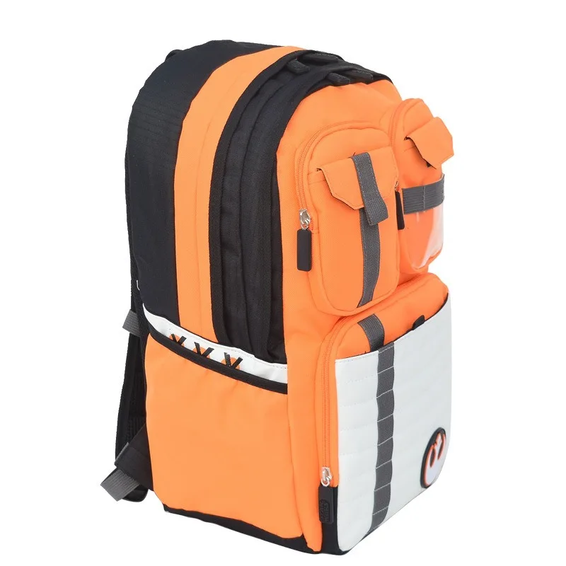 Stars Warsed Figure Unisex Backpack for Men and Women, Large Capacity Student School Bag Casual Travel Shoulder Bag