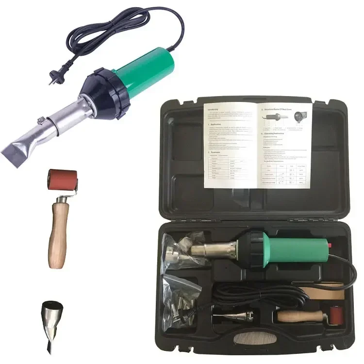 

Polyfusion High Quality Welding Heat Air Gun Kit 220v 1600w Welding Torch Professional Pvc Plastic Welding Tools
