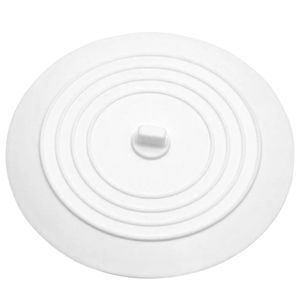 

Premium Silicone Tub Stoper Kitchen Sink Plug Bathroom Drain Stopper Non Slip Design for Wet Surfaces White Silicone Tub Stoper
