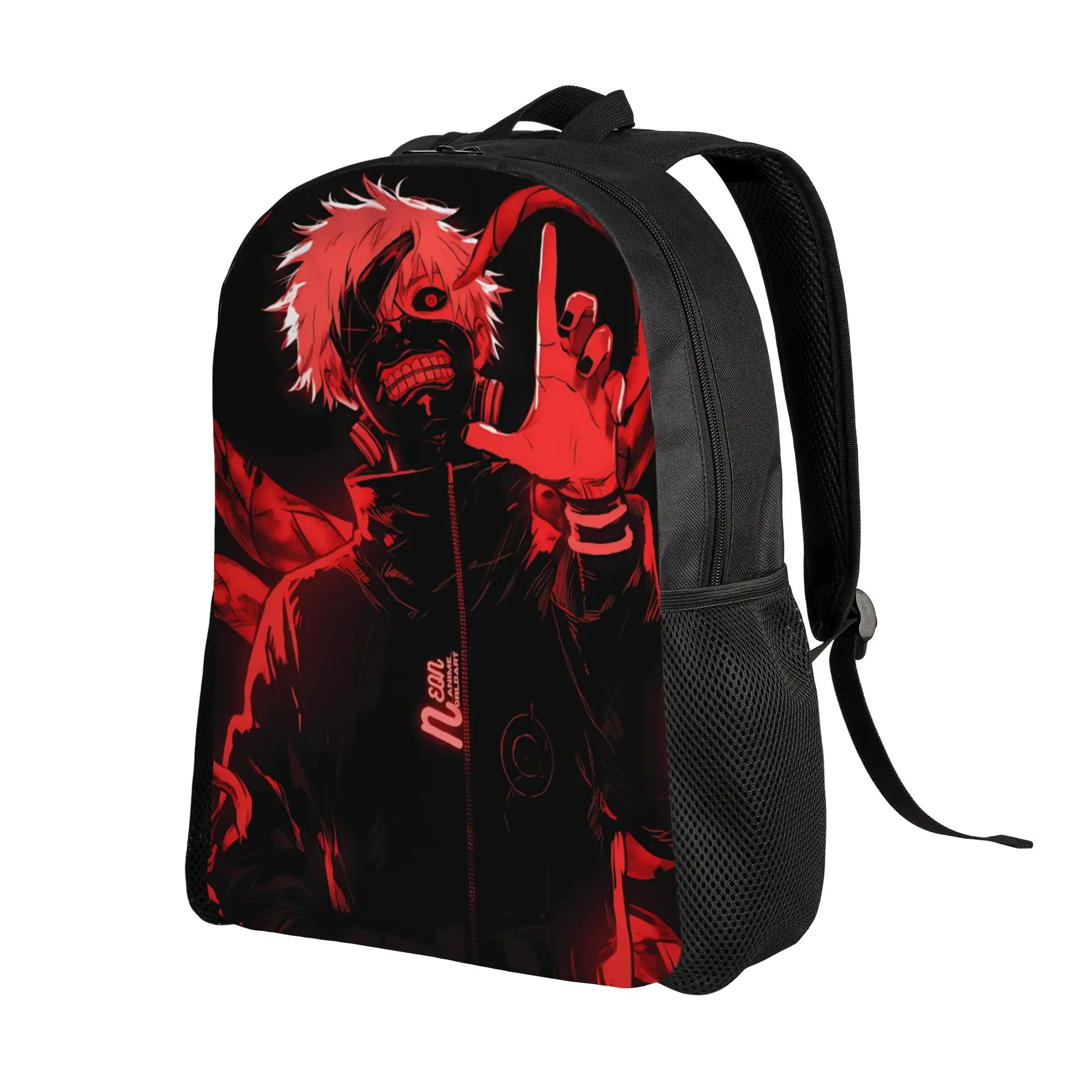 Fashion Halloween Tokyo Ghoul Kaneki Backpacks Its Bag  mochila Journey Sturdy Shoulder Rucksack