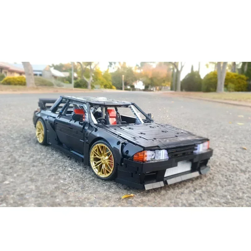 MOC-62624R32 GTR1:8 Supercar Montage Spleißen Baustein Modell 3634 Baustein Teile Rennwagen Kinder Geburtstag Spielzeug Geschenk