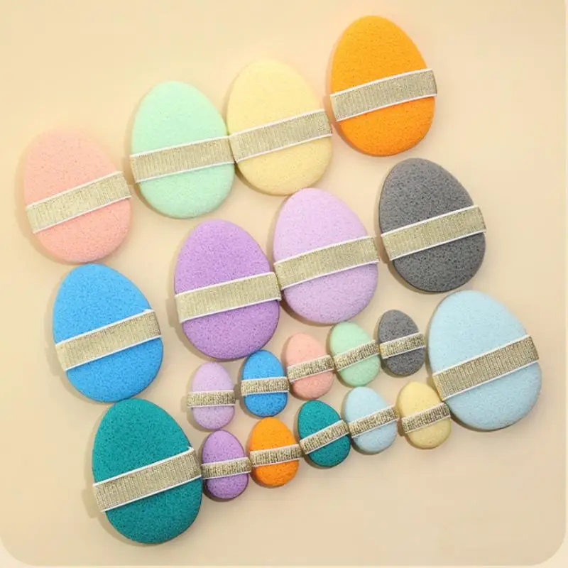 Exfoliating Face Wash Cleansing Sponge Blackhead Removal Makeup Remover Foam Puff Tool Deep Clean Pore Cleaner Skincare