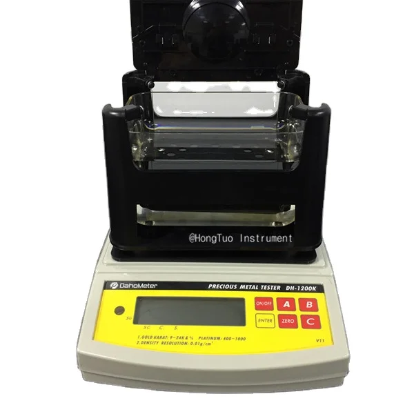 

DH-1200K Gold Purity Karat Analyzer Electronic Gold K Value Density Meter Price Digital Precious Metal Tester