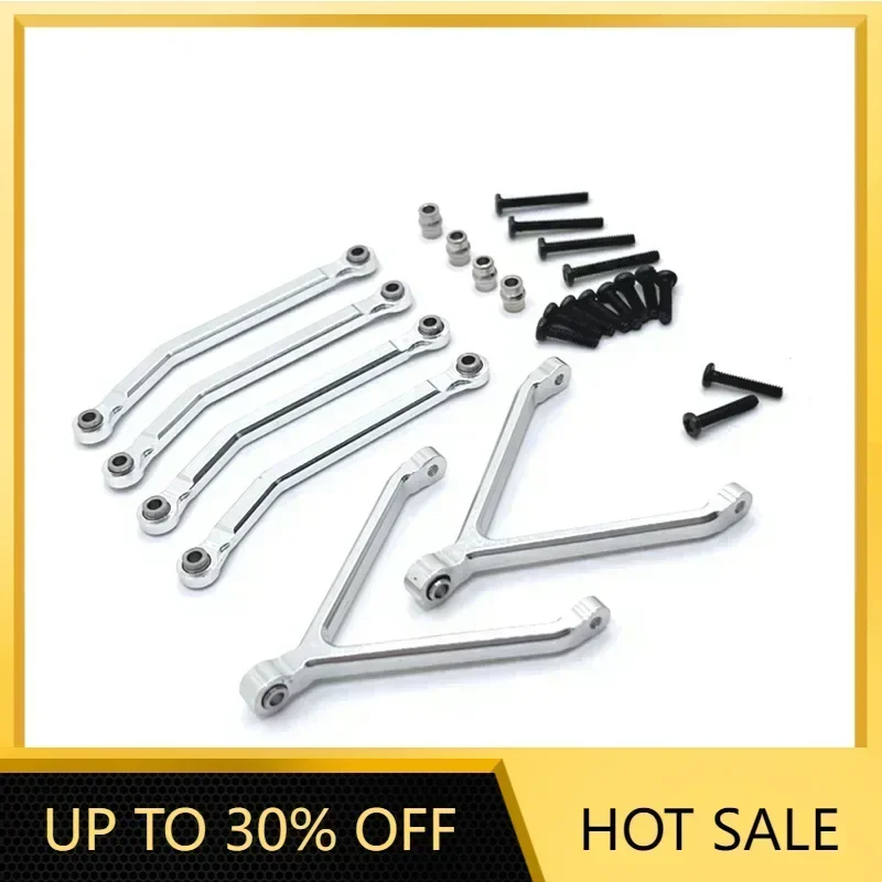 Metal Upgrading and Refitting CNC Process Chassis Axle Fixed Link for FMS 1/24 Xiaoqi FCX24 RC Car Parts