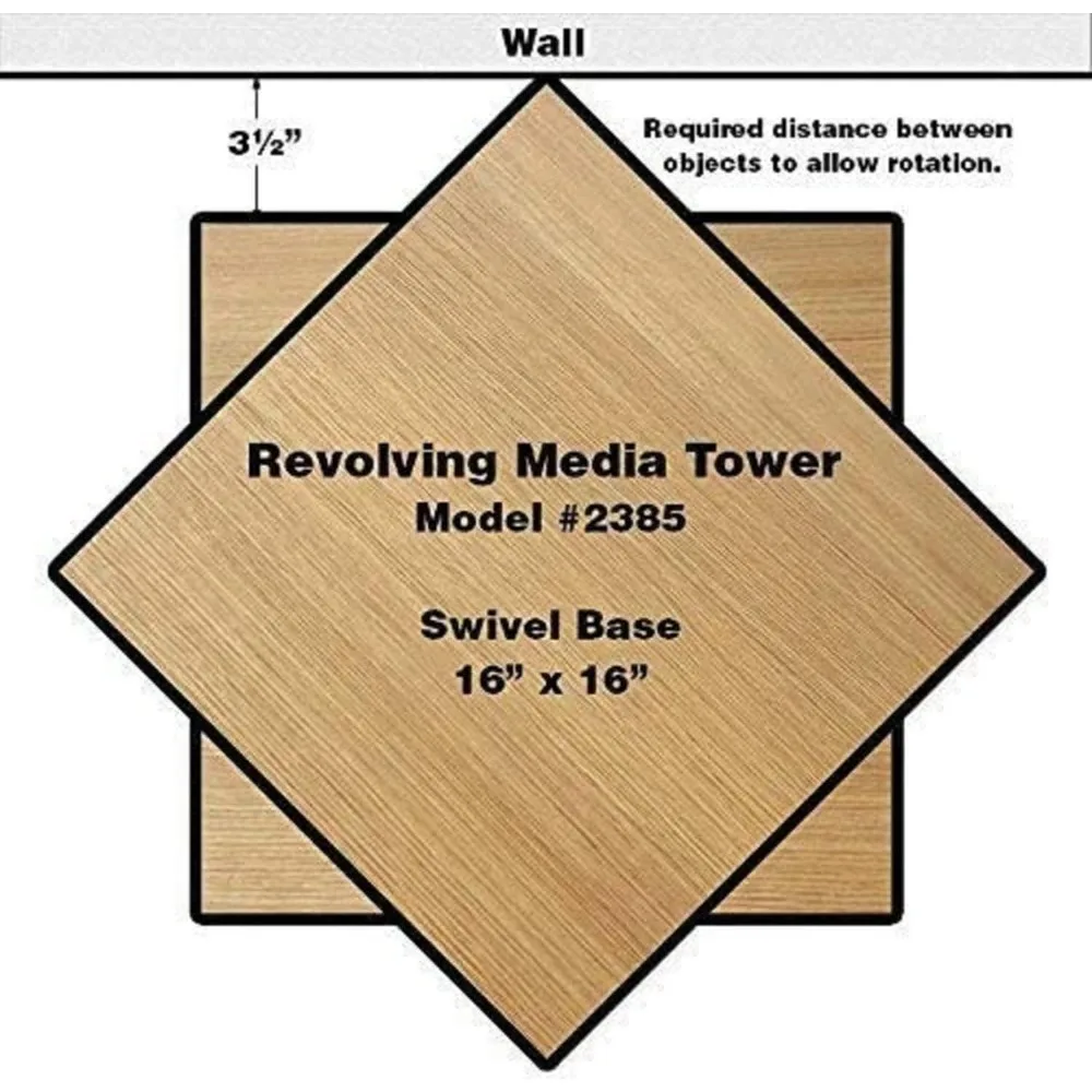 venture horizon revolving media tower 600 cherry