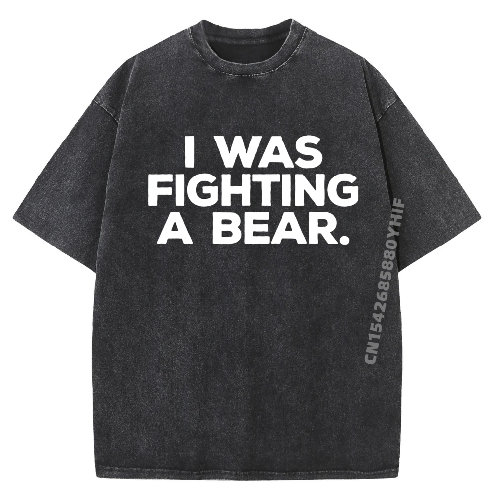 

Новое поступление, футболка с принтом, мужская футболка с изображением медведя, мужские новейшие повседневные потертые рубашки