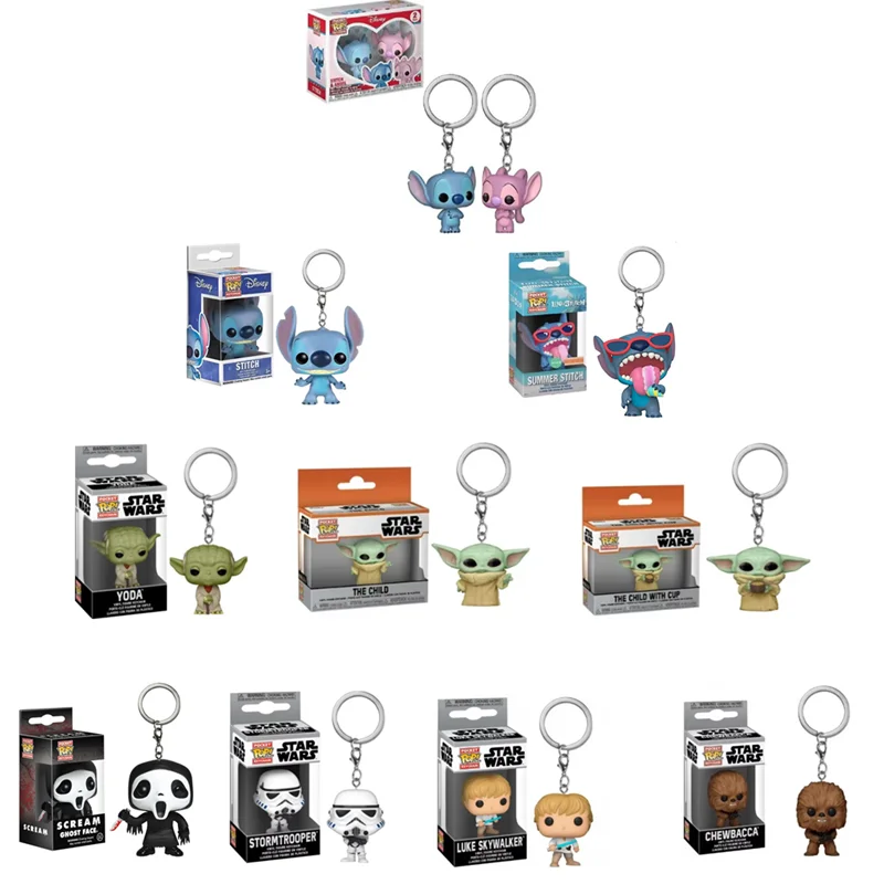funko-pop-star-wars-stitch-venom-scream-ghost-face-figuras-chaveiros-bonecos-de-vinil-brinquedos-para-meninos-e-meninas-colecao-presentes