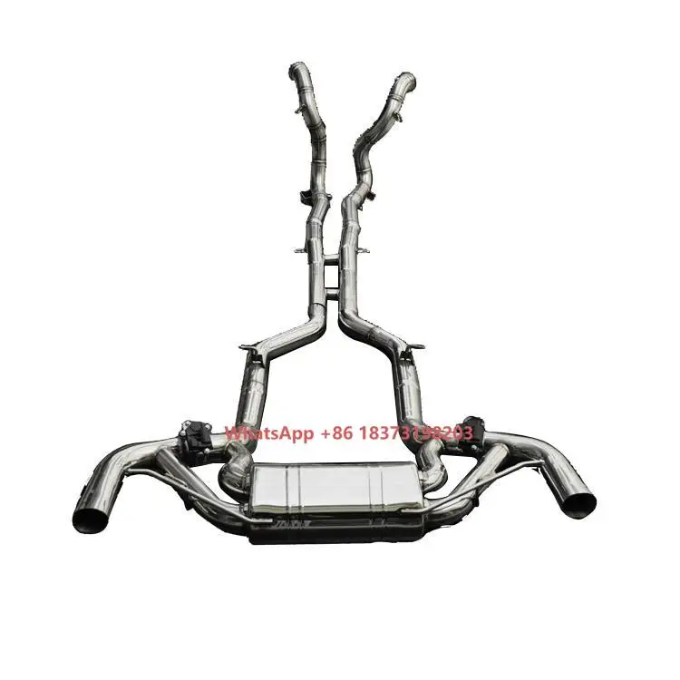 

Performance Stainless Steel Exhaust Pipes Catback Exhaust for AMG GTS Car Exhaust System