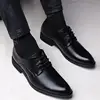 2025 Men’s Fashion Height-Increasing Shoes – Comfortable Casual Business Flats for Spring 5