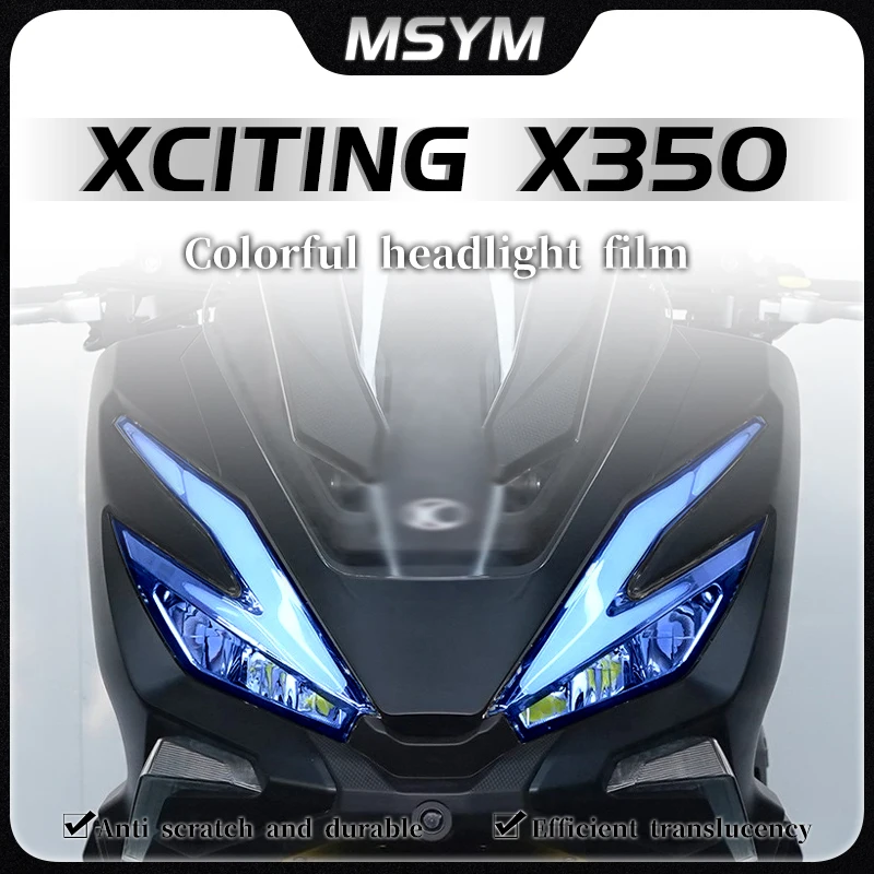 

For KYMCO XCITING X350 2025 Headlight and taillight film body protective film rearview mirror rainproof fil accessories