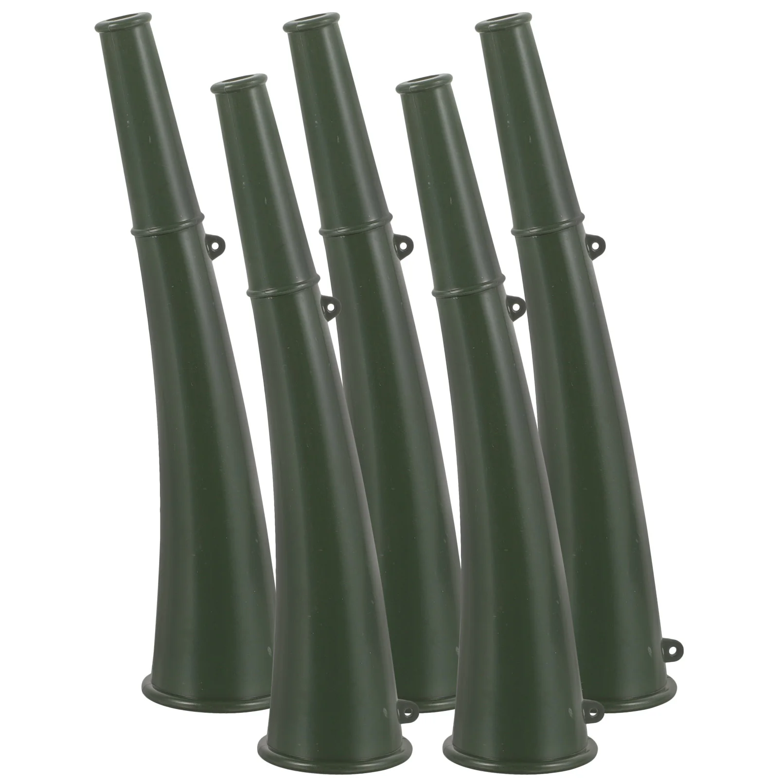 5 Pcs Outdoor Playset Trumpet Celebrations Horn Plastic Blow The Durable Horns Green Portable