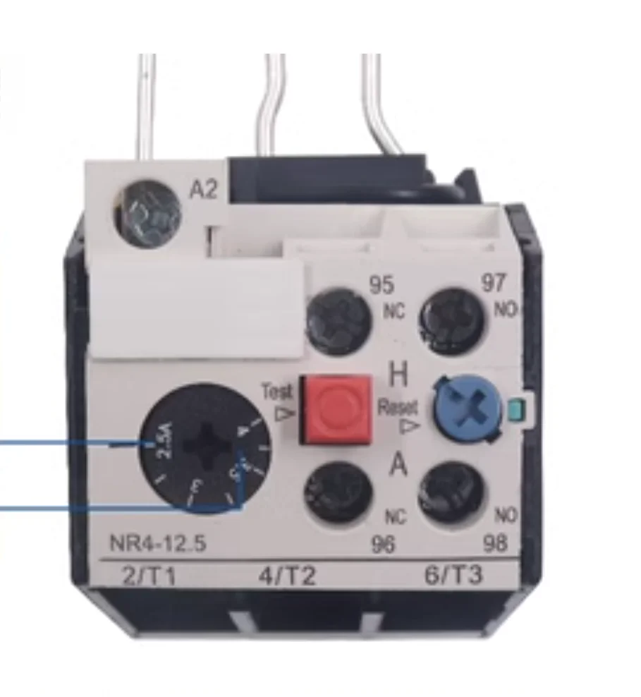 

New CHINT NR4-12.5/Z 2.5-4A Thermal overload relay Free shipping