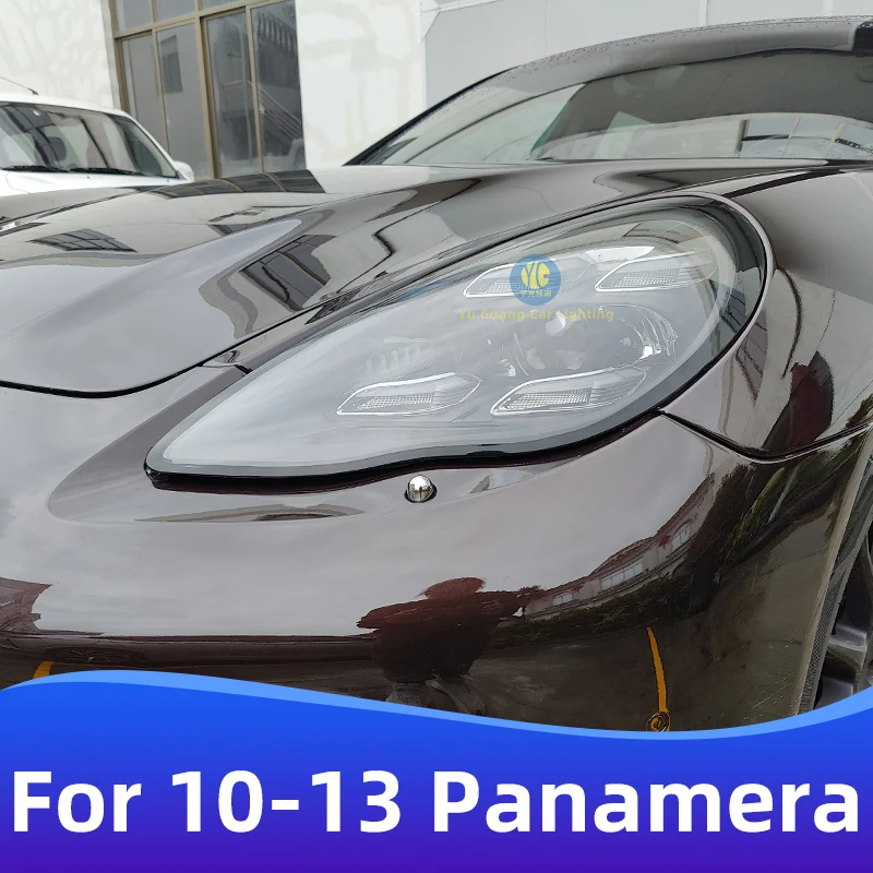 For 2010-2013 Porsche Panamera headlights 970 Upgrade new 971 PDLS LED Matrix Headlamp No need to replace the bumper