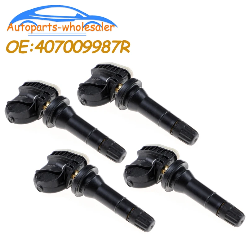 Novo monitor de sensor de pressão dos pneus tpms 433mhz 407009987 R para Renault Captur Clio Kangoo Master Trafic Twingo acessórios para carro