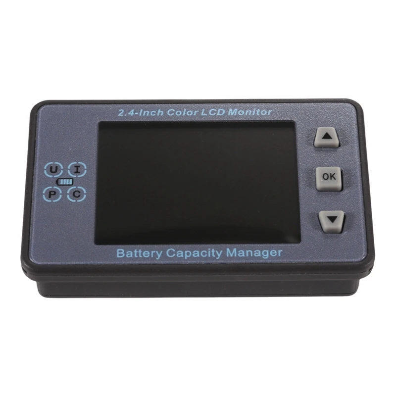 VAC8710 Coulomb Meter 2.4 Inch Color Screen Digital Ammeter Voltmeter Wireless Battery Capacity Monitor 200A