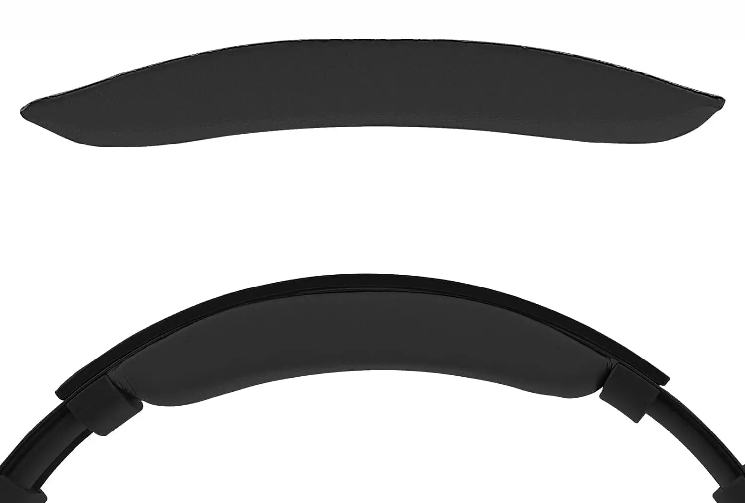 V-MOTA Ear Cushions Headpad Compatible with Sony WH-H900N MDR-100ABN Headset,Head Band Cushion Cover Repair Part (Black 1 Piece)