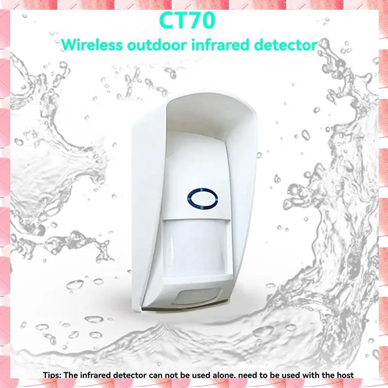 Smart Portable 433Mhz Wireless PIR Alarm Motion Sensor Animal Immune Infrared Detector Waterproof Outdoor Infrared Detector