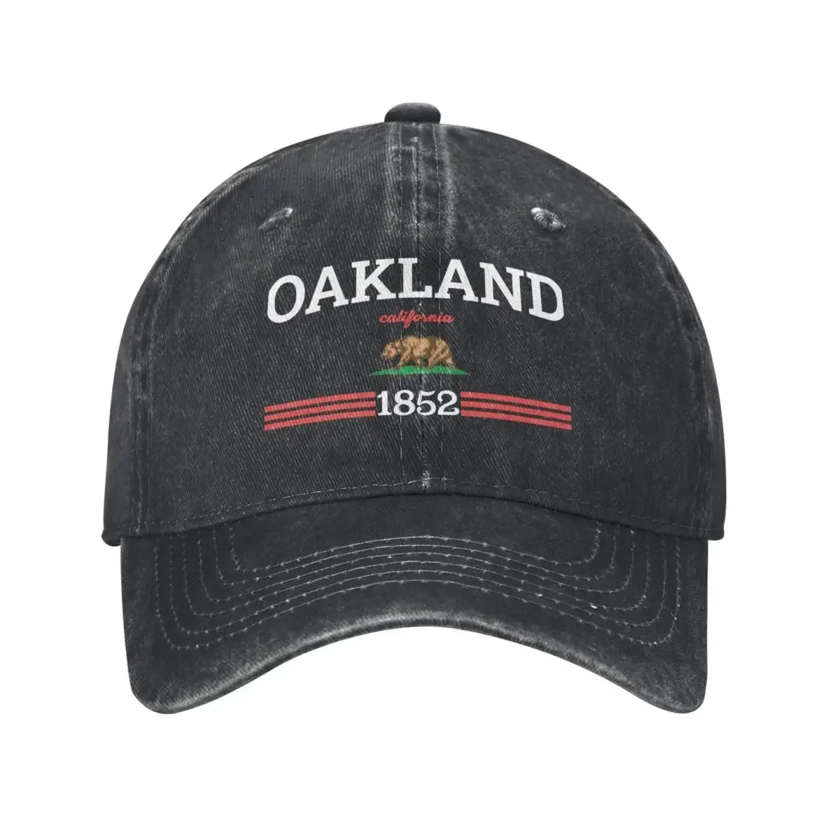 oakland city of california state Baseball Cap Luxury Hat hiking hat foam party Hat Girl Men's