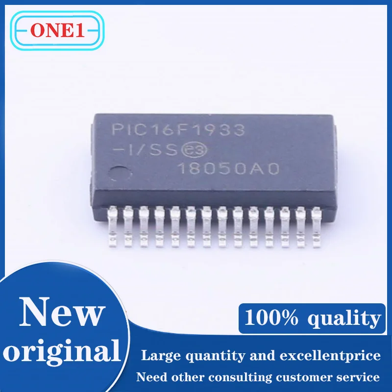 

1PCS / Новые оригинальные чипы PIC16F1933 - I / SS PIC16F1932 - I PIC16F1931 IC MCU 8BIT 7KB FLASH 28SSOP