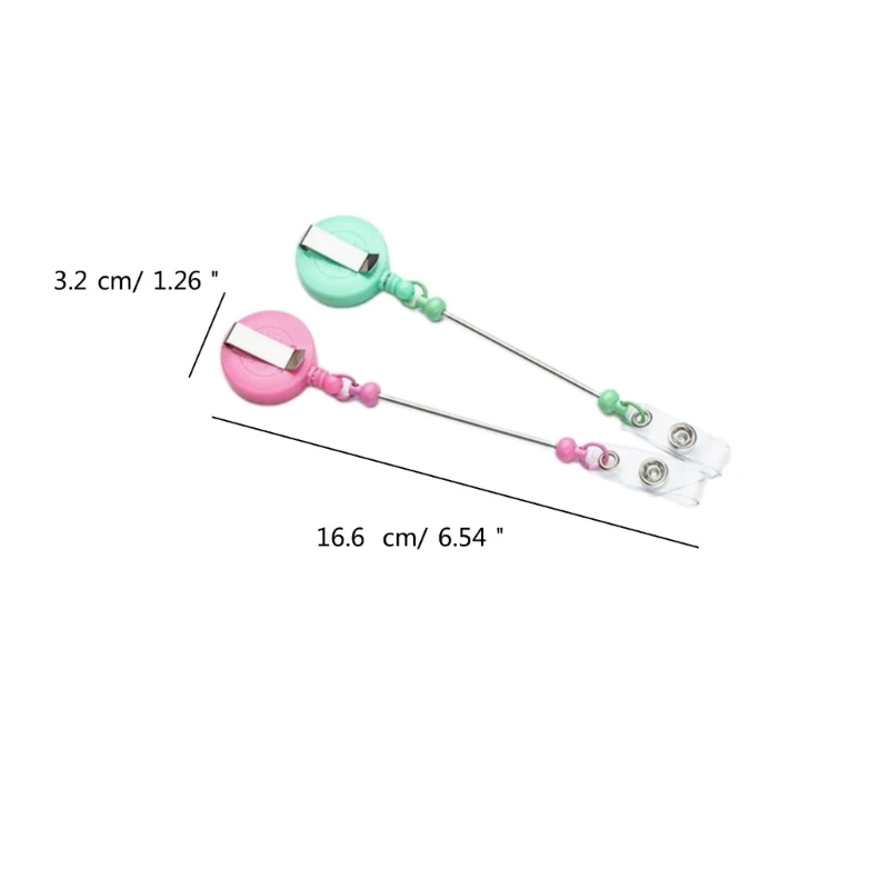 Fashionable Keychain with DIY Beads Metal Easy to Pull Buckles Key Decorations image 6