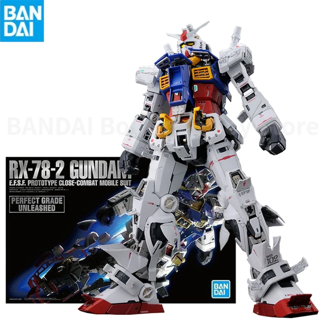 Bandai Gunpla Pg Unleashed 1/60 Gundam Rx-78-2 Pgu 2.0 Assembly Model 40Th  Anniversary Collectible Robot Kits Models Kids Gift - AliExpress