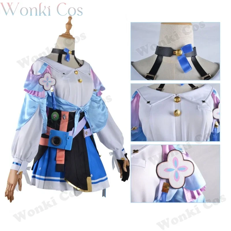 March 7th Cosplay Costume Wig Full Set  Star Rail Cosplay Costumes Women Carnival Outfits with Accessories
