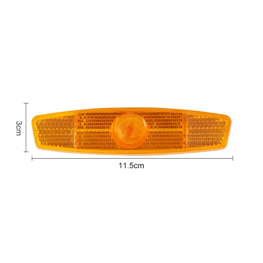 2/4 Pcs Bike Spoke Reflector Bicycle Wheel Reflective Strips Clip Safety Warning MTB Bicycle Wheel Rim Reflective Mount Clips image 6