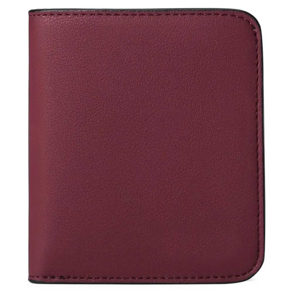 PU Damen Kurze Geldbörse Kurze Clutch Reißverschluss Bedruckte Kartentasche Multifunktions Multi Slot PU Leder Kartenhalter Herren