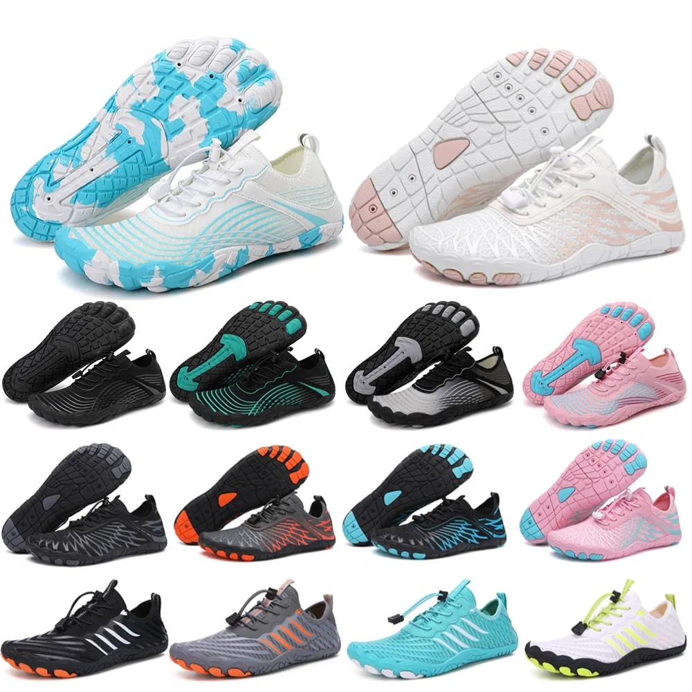 1Pair Barefoot Shoes Gym Sport Running Fitness Sneakers Outdoor Beach Water Sports Upstream Aqua Shoes Men Women Wading Shoes